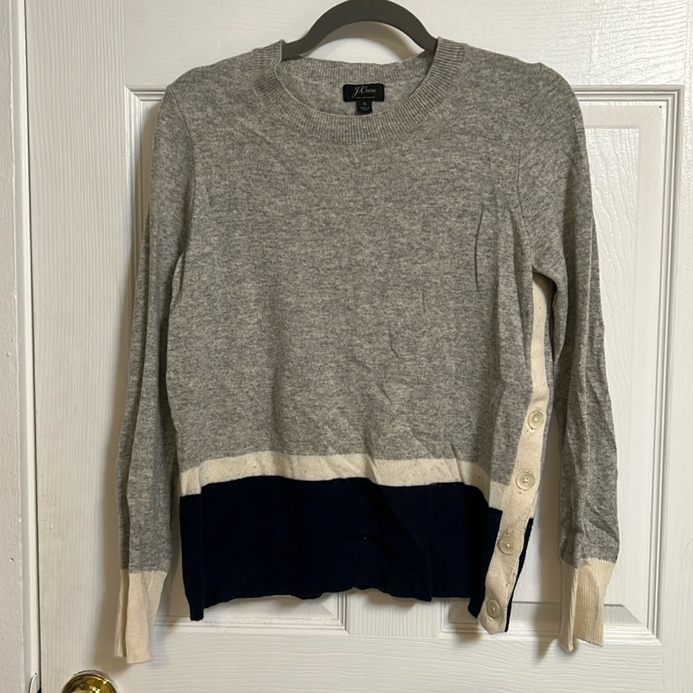 J crew 100% cashmere sweater